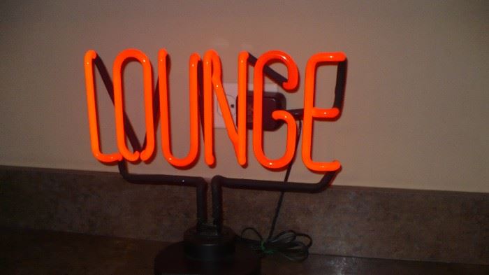 lounge neon sign