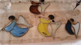 DeGrazia stainglass angels