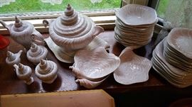 WOW!  Royal Copenhagen 'Triton' pattern dinnerware.  Hard to find and not cheap!  