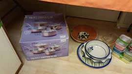 martha stewart cookware - new in box