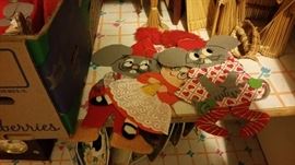 handmade felt christmas decor