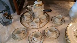 detail of chocolate set - sweet!