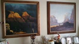 Jorge Tarallo Braun - Large southwest oil paintings, amazing work