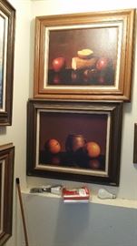 still life paintings -- likely giclee