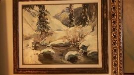original oil, Frances Ware