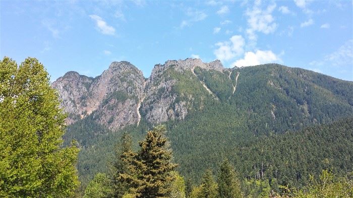 Mt. Si.  Great views from the whole area - can't get enough of that mountain.  Join us in North Bend - get yer Twin Peaks on!