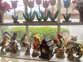 Assorted Audobon Bird Figurines