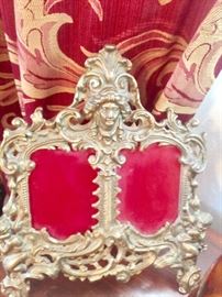 Ornate Brass Picture Frame 