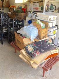 We are still unpacking Garage