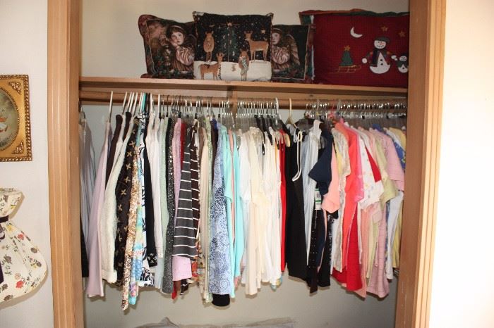 Loads of clothes (many never worn)
