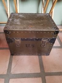U>S Army box.  Customized insides