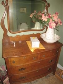 Vintage Dressser with Mirror