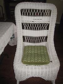 wicker chair