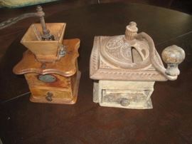 antique coffee grinders