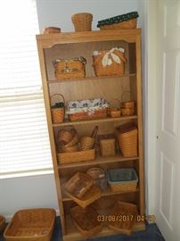Lots and lots of signed  Vintage Longaberger Baskets