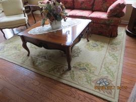 Classic over size coffee table