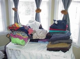 Shirts, pants, shorts, and more