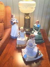 Collectors 'Little Women' figures.