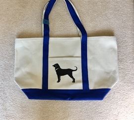 Canvas tote from The Black Dog (Martha's Vineyard) NWT
