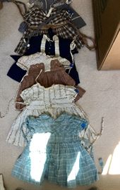 Little girl's vintage dresses