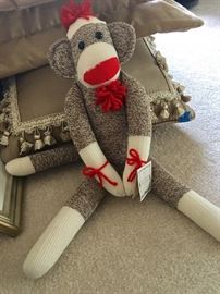 Original sock monkey NWT