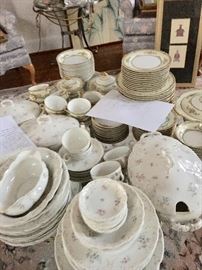 Antique china service