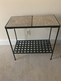 Tile top table