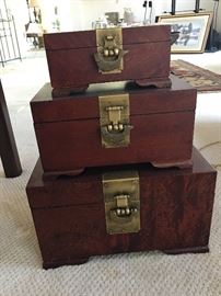 Asian stacking boxes