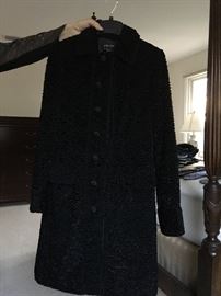 Ann Taylor faux lambs wool coat