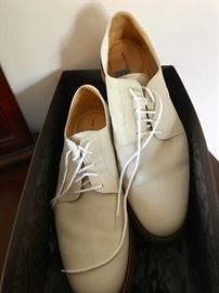 Nordstrom men's white bucks 11.5 D