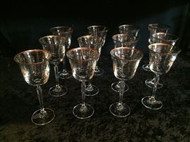 Mikasa Tall Wine Goblets - Set of 12