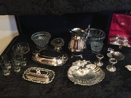 Silverplate Serving Pieces