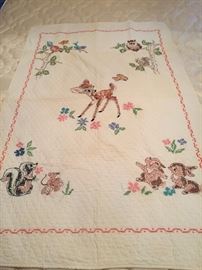 Bambi Baby Quilt