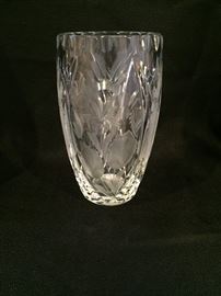 Small Cut Crystal Vase