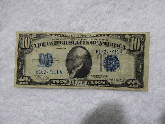 $10 Silver Certificate