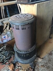 Kerosene heater.
