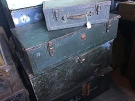 Military trunks