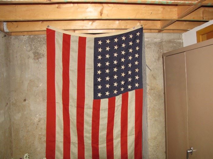 48 star US flag from 1954
