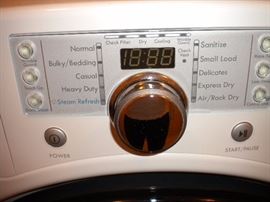Kenmore front loading washer and dryer.