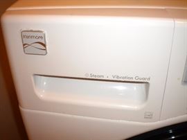 Kenmore front loading washer and dryer.