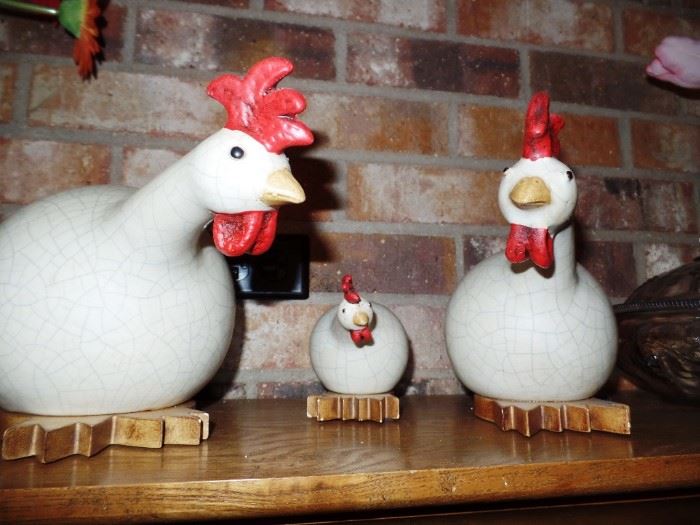 Family of chickens looking for new home!