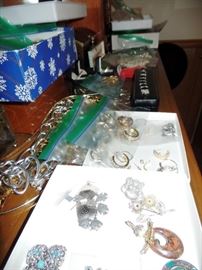 Some of the costume jewelry 