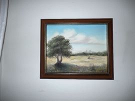 Original oil, Bluebonnets