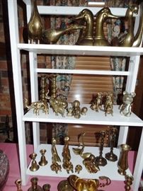 Whimsical brass collectibles