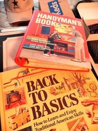 Vintage handy man's books