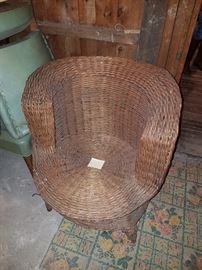 Wicker chair in great shape