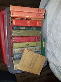 Vintage books plus craft, cook and collectible books