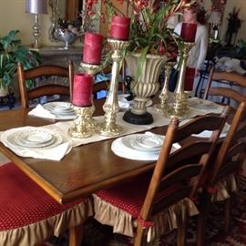 Another view of the Dining Room Table