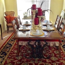 Full picture of Dining Room Table w/6 Chairs