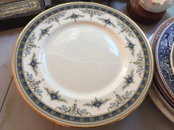 Minton and other dinner plates